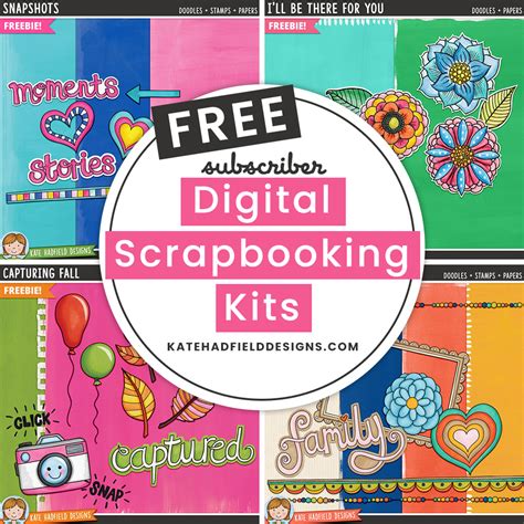Digital Scrapbooking Freebies Templates