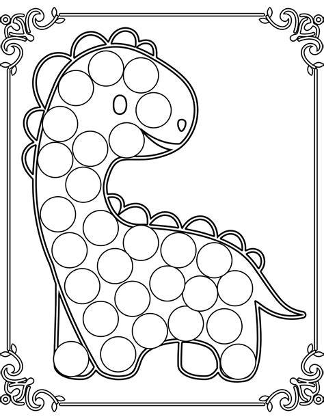 Dinosaur Dot To Dot Free Printable