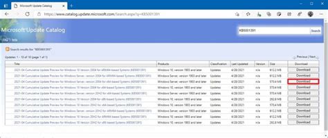 Direct Install From Microsoft Update Catalog October 20