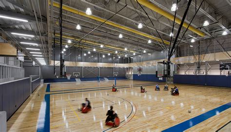 Disabled sports center