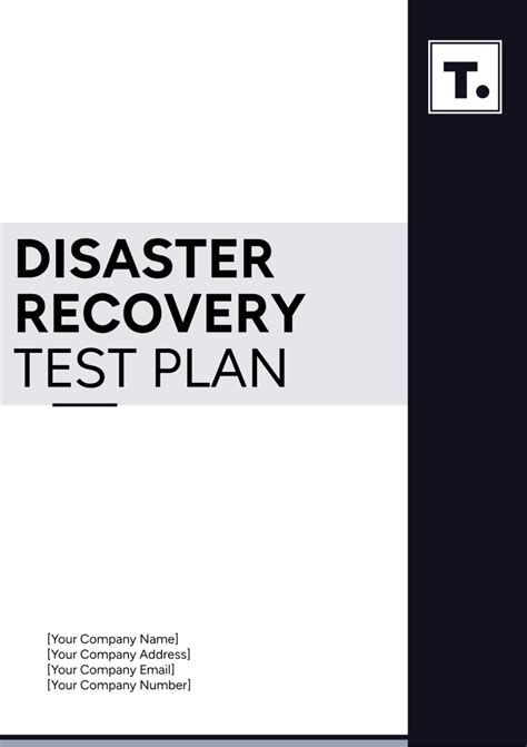 Disaster Recovery Testing Template