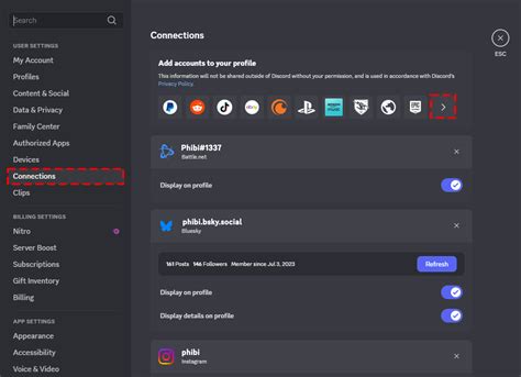 Discord Connections