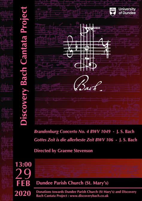 Discovery Bach Cantata Project