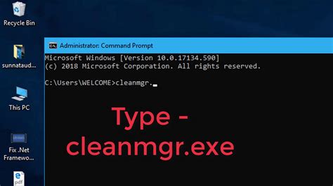 Disk Cleanup Run Command Windows 1.0