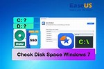 Disk Space Windows 7