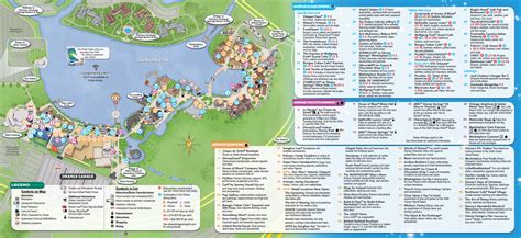 Disney Springs Printable Map
