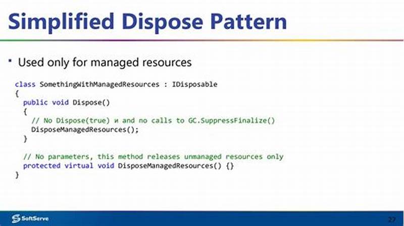 Dispose Pattern C