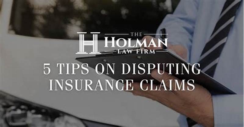 Disputing Health Insurance Claims