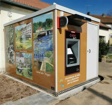 Distributeur de billets à Ax-les-Thermes