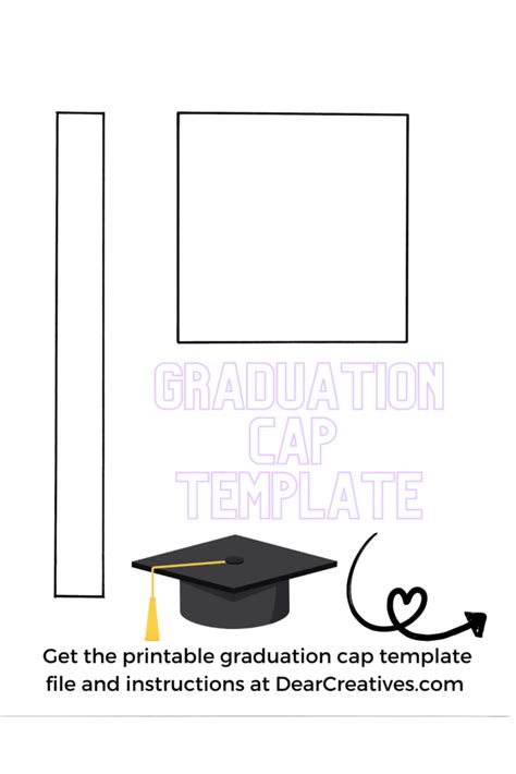 Diy Graduation Cap Template