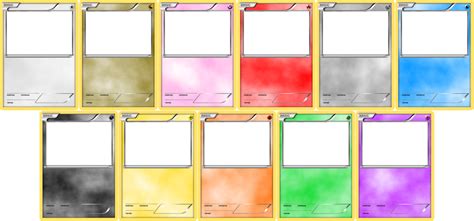 Diy Pokemon Card Template