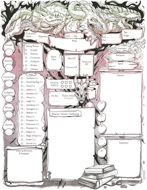 Dnd Sheets Printable