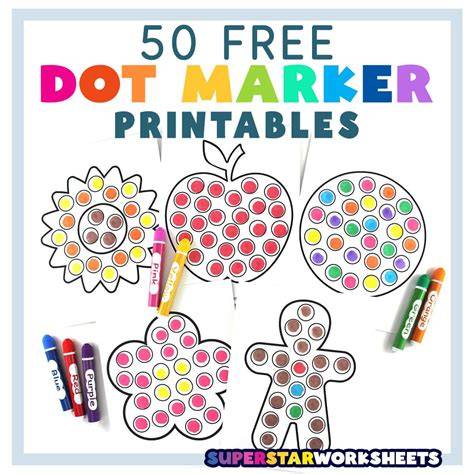 Do A Dot Worksheets Free Printables