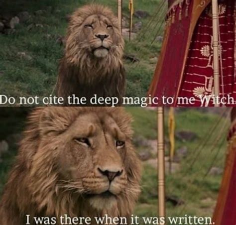 Do Not Cite The Deep Magic To Me Template