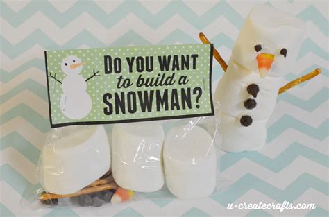 Do You Want To Build A Snowman Kit Free Printable