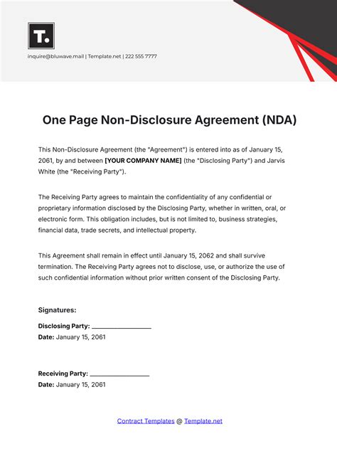 Docsend Nda Template Library