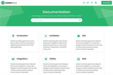 Documentation Site Template