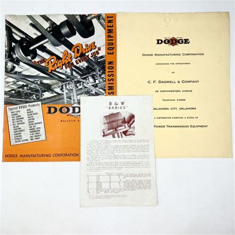 Dodge Power Transmission Catalog