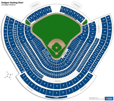 Dodgers Seating Chart With Seat Numbers