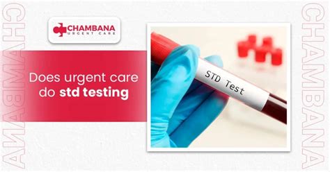 Does Urgent Care Do Std Testing