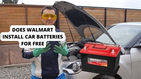 Does Walmart Install Car Batteries