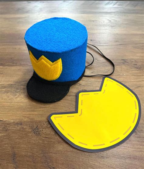 Dog Man Hat Template