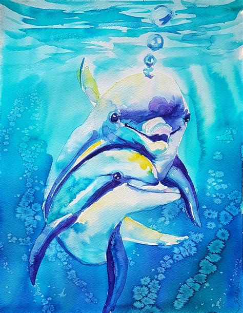 Dolphin Artwork & Print