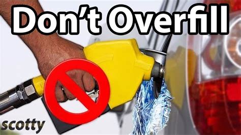 Don't Overfill Your Tank