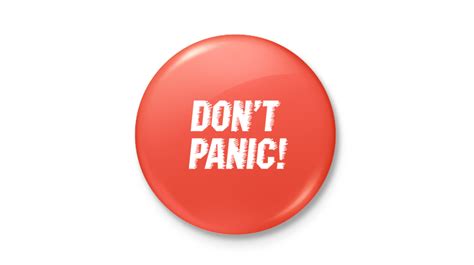Don't Panic Button