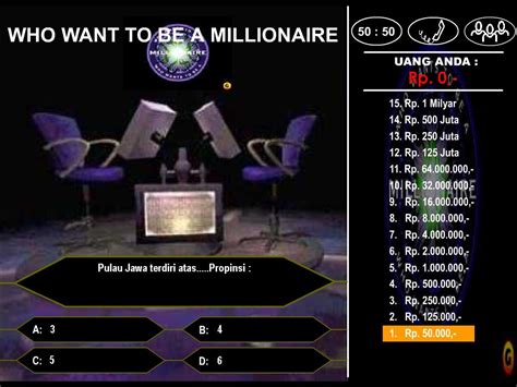 Dona the genius who wants to be a millionaire indonesia