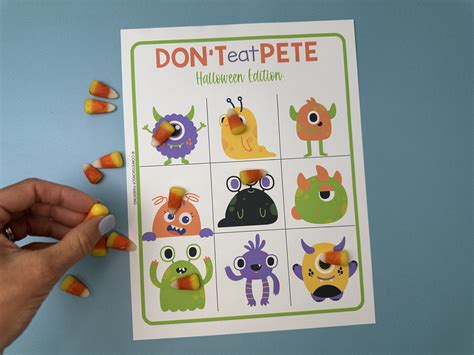 Dont Eat Pete Free Printable