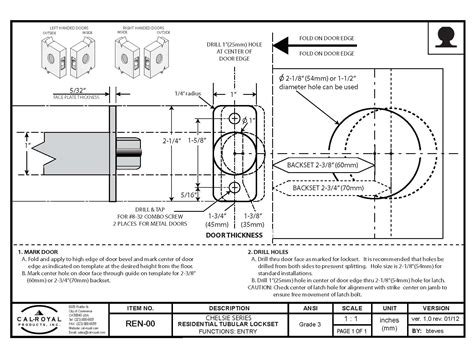Door Lock Template