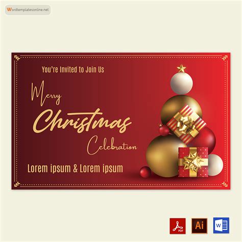 Download Free Christmas Card Templates