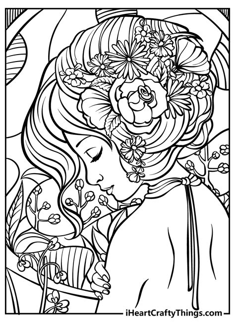 Downloadable Free Printable Colouring Sheets For Adults