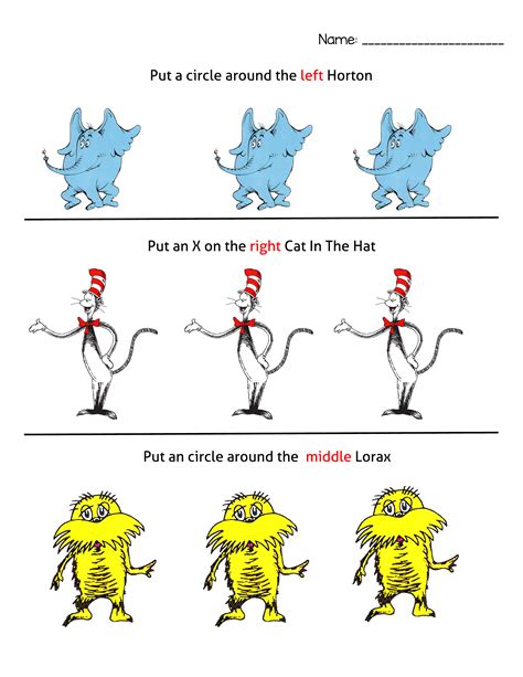 Dr Seuss Printable Free