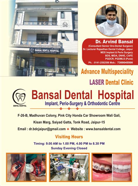 Dr. Kapil Bansal, Bansal Dental Care Clinic
