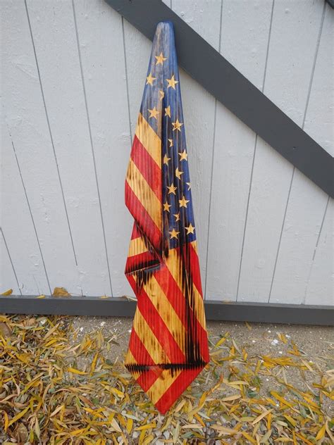 Draped Flag Template