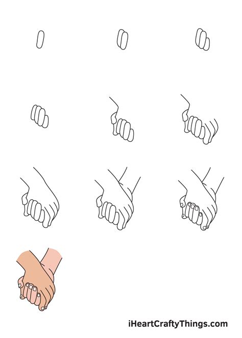 Drawing Holding Hands