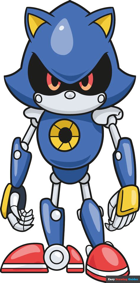 Drawing Metal Sonic