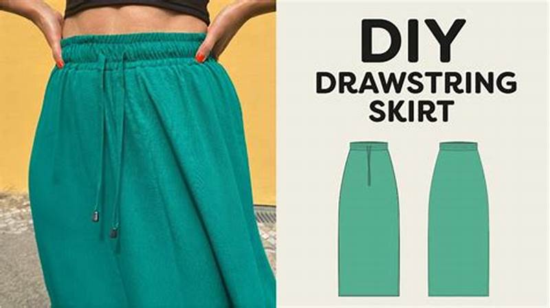 Drawstring Skirt Pattern