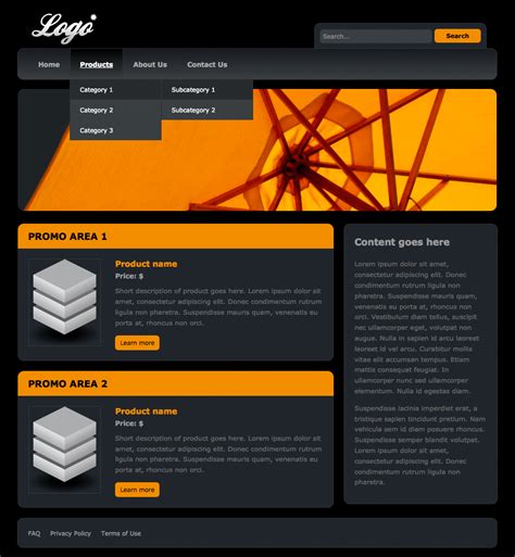 Dreamweaver Web Templates