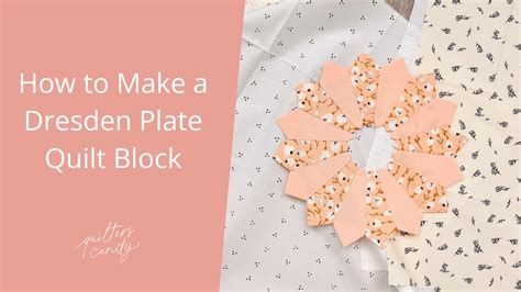 Dresden Plate Template
