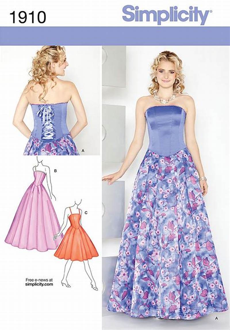 Dress Pattern Prom