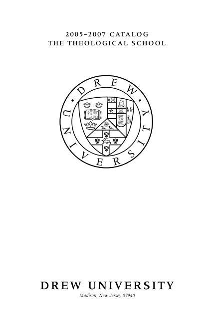 Drew University Catalog