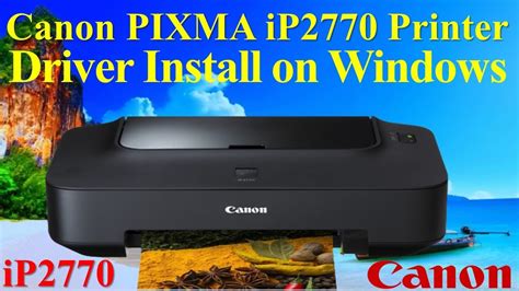 Driver Alternatif Printer Canon IP2770