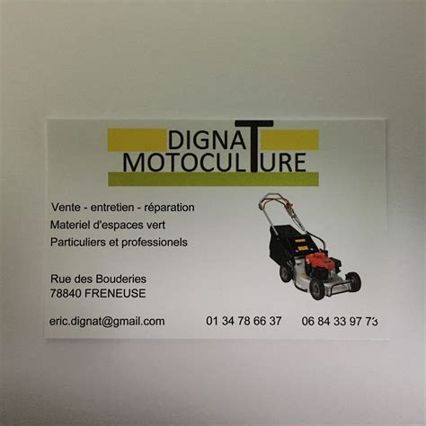 ETS DIGNAT MOTOCULTURE à Freneuse