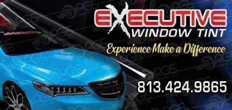 EXECUTIVE WINDOW TINT LTD (15 years experience, mobile service available)