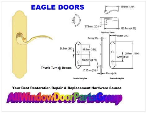 Eagle Window Parts Catalog
