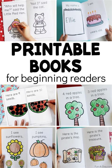Early Readers Printable