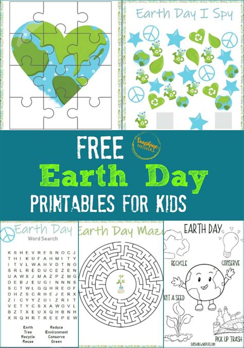 Earth Day Printables